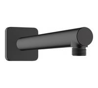 hansgrohe Vernis Shape Bras de douche 24 cm, 26405670, Couleur: Noir Mat
