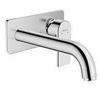 Hansgrohe Mitigeur lavabo Vernis Shape 71578000 monocommandé encastré mural bec 20,5 cm chrome