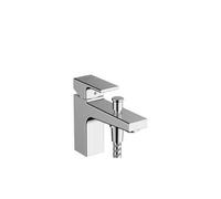 vernis shape mitigeur bain/douche monotrou avec cartouche à 2 vitesses, chrome (71464000)