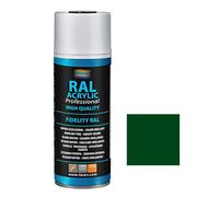 Vernis spray 100 % acrylique professionnel RAL AryLIC Art.400 Faren - RAL 6005 Vert mousse