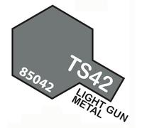 Vernis Spray Pour Plastique 100 Ml Gun Metal Clair TS42 TAMIYA
