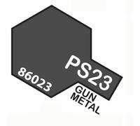 Vernis Spray Pour Polycarbonate 100 Ml. Gun Metal Ps23 TAMIYA