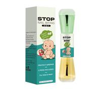 Vernis Stop Biting, liquide anti-morsure pour contrôle habitudes, traitement amers 2,1 x 2,1 x 9,5 cm pour les âges, solution de soin, vernis à avec design et maintenir habitudes plus saines.