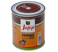 Vernis synthétique teinte teck brillant Jafep 375 ml