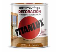 Vernis synthétique Titanlux m11100314 Décoration satin noyer 250 ml