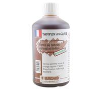 VERNIS TAMPON ANGLAIS / Vernis gomme laque BIOSOURCE de fond et finition au tampon traditionnel à séchage accéléré. Formule à haut pouvoir garnissant et une facile d'application. (500 ML)