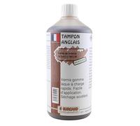 VERNIS TAMPON ANGLAIS / Vernis gomme laque BIOSOURCE de fond et finition au tampon traditionnel à séchage accéléré. Formule à haut pouvoir garnissant et une facile d'application. (1 L)