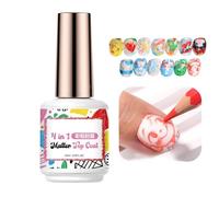 Vernis Top Coat Pour Art Des Ongles | Manucure Essuyable De Longue Durée - Gel Protection Pour Ongles Dessinés Au Crayon - Pour Salon, Maison, Studio, Débutants, Professionnels, Épouse Et Amie
