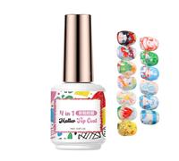 Vernis Top Coat Pour Art Des Ongles,Solution Manucure 15ml | Couche De Finition Pour Dessin D'Art Sur Ongles - Professionnels Débutants Mère Petite Amie Salon Studio Maison Rassemblement Rencontre