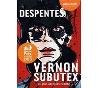 Vernon Subutex 1 Livre audio 1 CD MP3 - Virginie Despentes - Audiolib - Texte lu (CD) - Textes lus CD