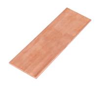 VERNUOS Barre plate en cuivre C110 de 0,3 x 5,1 cm de long, 15,2 cm de long, moulin à assiette solide 0,3 cm