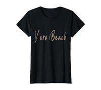 Vero Beach Florida Design Vintage élégant T-Shirt Graphique avec Valeur