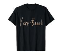 Vero Beach Florida Design Vintage élégant T-Shirt Graphique avec Valeur