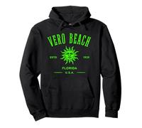 Vero Beach Florida Souvenir de Style Vintage Sweat à Capuche