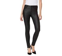 Pantalon slim noir en viscose Noir Taille : XS / Longueur : 34
