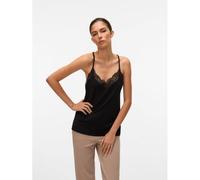 Vero Moda 5714514572865 Chemise Et Haut Tee-Shirt Col V Sans Manches Polyester, Elastane - M