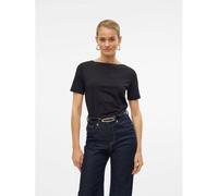 Vero Moda 5714514992731 Chemise Et Haut Tee-Shirt Manche Courte Modal, Coton, Elastane - L