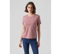 Vero Moda 5715366095038 Chemise Et Haut Tee-Shirt Col Rond Manche Courte Coton - M