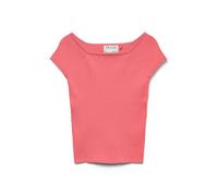 Vero moda aware Off Shoulder Top Vmpoppy SS VMA Noos Débardeur à épaules dénudées, Tea Rose, L Femmes