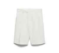 Vero Moda Awpassi MW Knee Short Noos, Blanche-Neige, L Femme