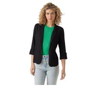 Vero Moda Blazer Jesmilo Loose manches 3/4 lin mélangé Noir Taille S Femme