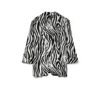 VERO MODA Blazer 'VMJESMILO' gris argenté / noir / argent, Taille 34