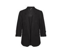 Vero Moda Blazer Jesmilo Loose manches 3/4 lin mélangé Noir Taille S Femme