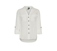 VERO MODA Blouse à manches longues VMBUMPY blanc | S