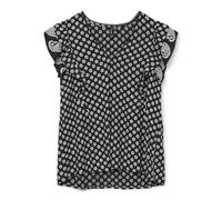 VERO MODA Cap Sleeve Top Vmsimi Savanna WVN GA T-Shirt à Manches Longues, Noir, XL Femmes