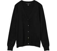 VERO MODA Cardigan en tricot élégant avec col en V et coupe décontractée Taille : L