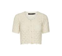 Vêtements Vero Moda Vmkora 2/4 O-Neck Button Cardigan pour Femme XS Beige