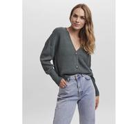 Vero Moda Cardigan Femme VMLea LS col V Cuff Noos Baume Green XL