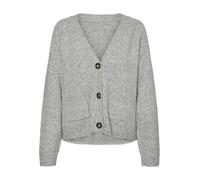 VERO MODA Cardigan VMBOOM Cardigans en Maille Light Grey Melange L Light Grey Melange L