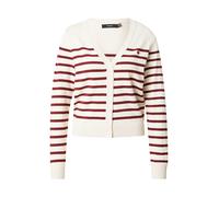 VERO MODA Cardigan 'VMDory' crème / rouge foncé, Taille XS