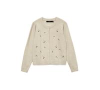 VERO MODA Cardigan 'VMFiorella' beige / jaune / vert foncé / poudre, Taille L