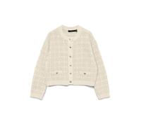 VERO MODA Cardigan 'VMHEATHER' beige, Taille S