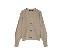 Vero Moda Femme Cardigan Vmlea Ls V-neck Cuff Cardigan Noos, Nomad., S