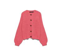VERO MODA Vmlea Noos Cardigan à col Rond, Coral Paradise, XL