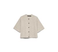 VERO MODA Cardigan 'VMLefile' beige chiné, Taille M