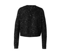 VERO MODA Cardigan 'VMLEILANI' noir / argent, Taille M