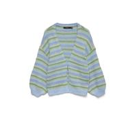 Vero Moda Maybe Stripe Open Cardigan Bleu L Femme