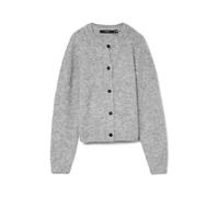 VERO MODA Cardigan VMNOVAH Cardigans en Maille Medium Grey Melange XS Medium Grey Melange XS