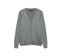 Vero Moda Femme Vmsilje Noos À Col en V Cardigan, Medium Grey Melange, L EU