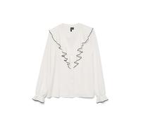 VERO MODA Chemisier 'ALVA' noir / blanc, Taille XS