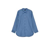 VERO MODA Chemisier bleu clair / blanc, Taille XS
