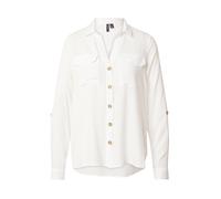 VERO MODA Chemisier 'Bumpy' blanc, Taille S