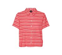 VERO MODA Chemisier 'DIXIE' grenadine / blanc, Taille S