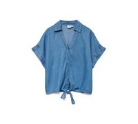 VERO MODA Chemisier 'FLEUR' bleu denim, Taille M