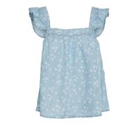 VERO MODA Chemisier 'Harper' bleu fumé / blanc, Taille M