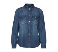 VERO MODA Chemisier 'Maria' bleu denim, Taille XL